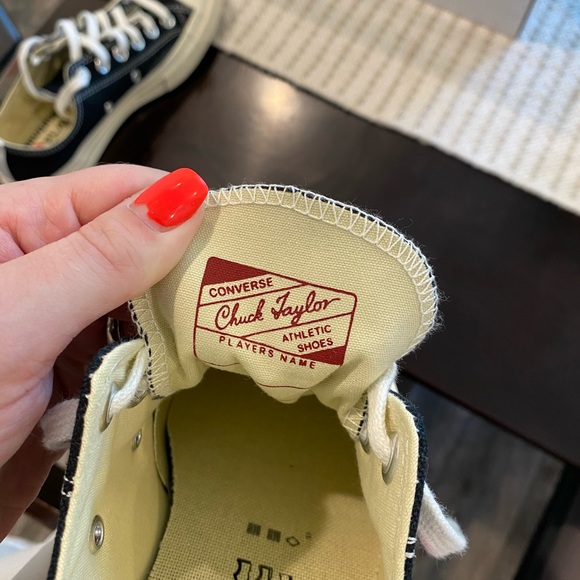 Comme Des Garçons X Converse PLAY Low Sneakers - Picture 4 of 7